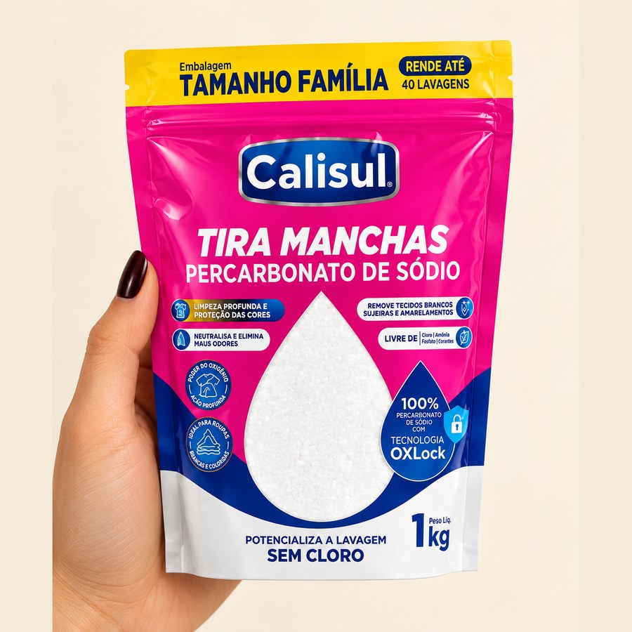Calisul Tira Manchas percarbonato de sódio 1kg