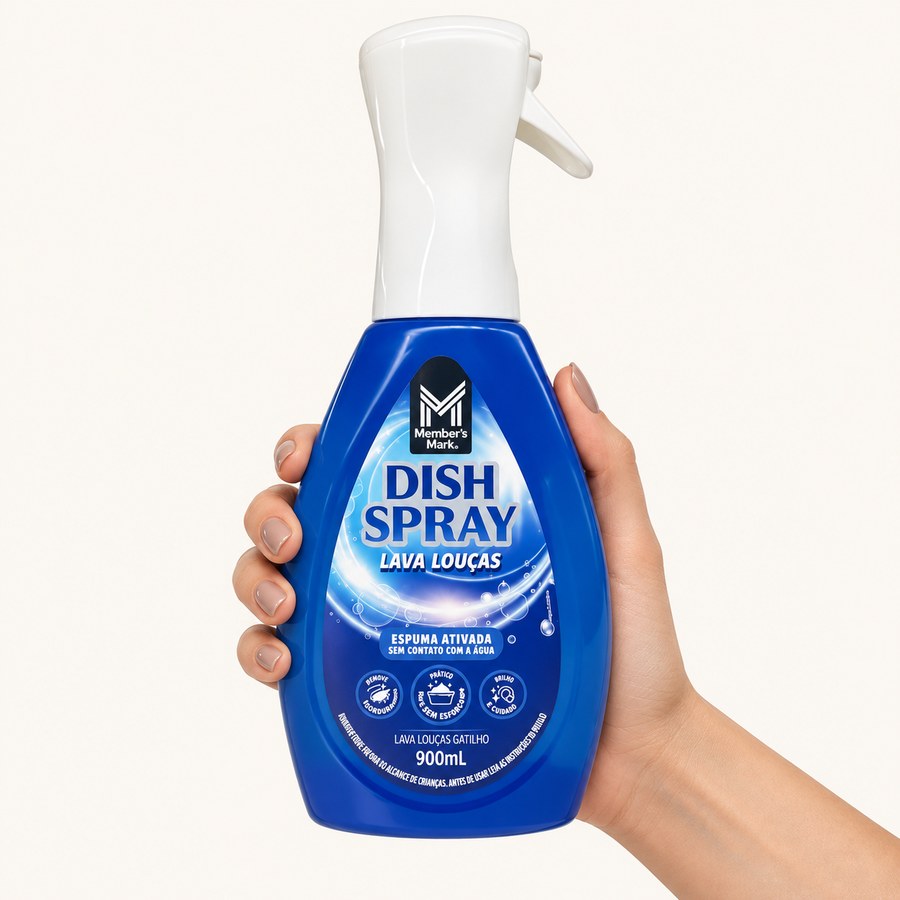 Dish Spray Member's Mark lava louças 900ml