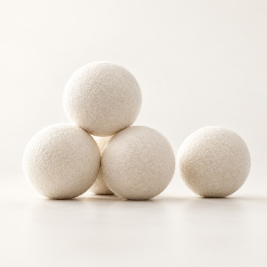 Dryer balls de lã, kit com 6