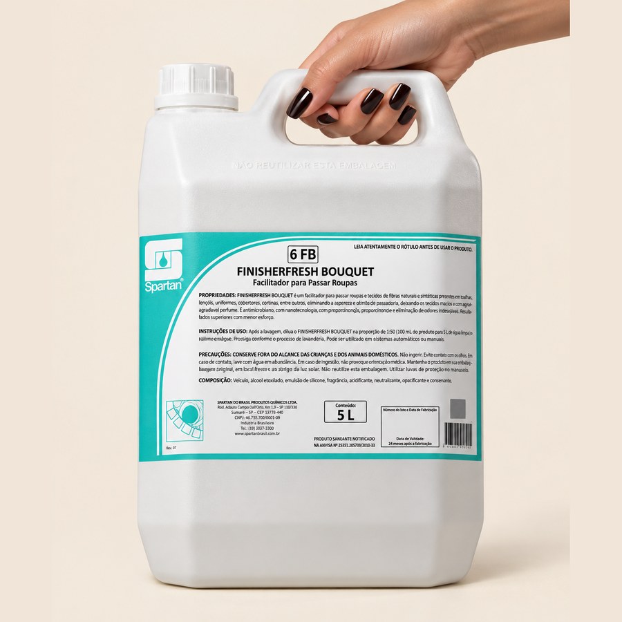 FinisherFresh Bouquet 5L, facilitador para passar roupas