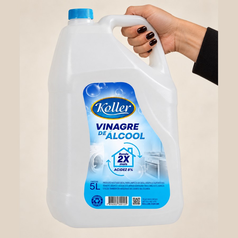 Vinagre de álcool Koller 8% 5L