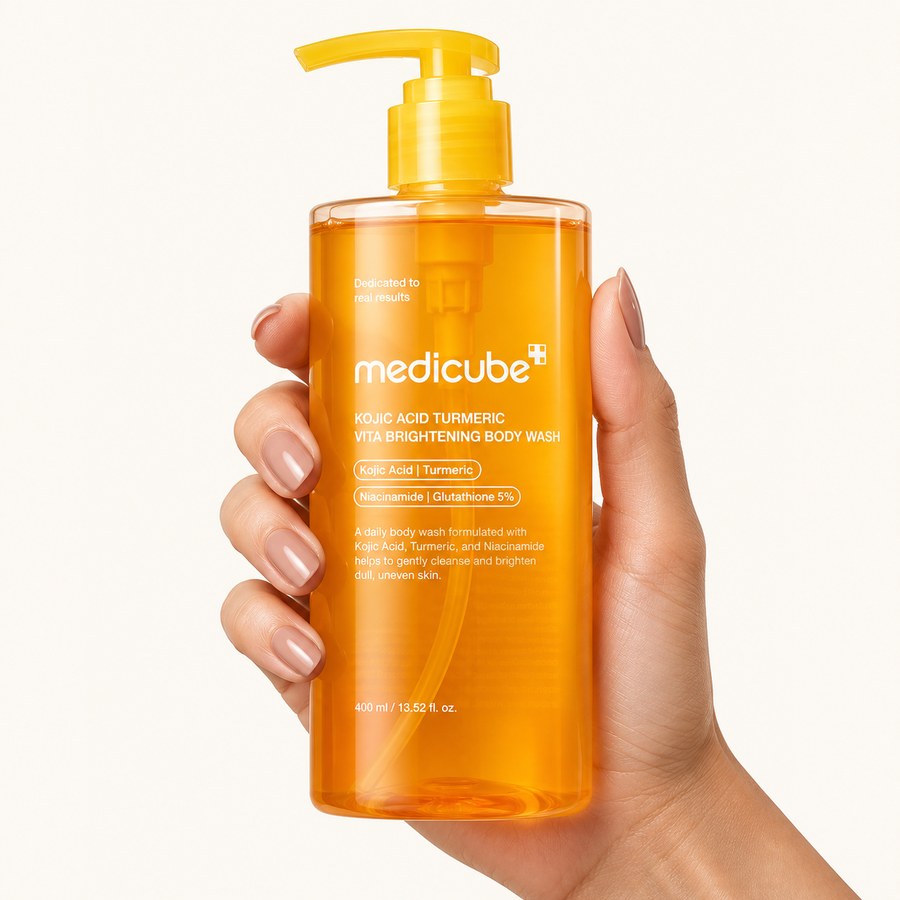 Medicube Kojic Acid Turmeric Vita Brightening Body Wash 400ml