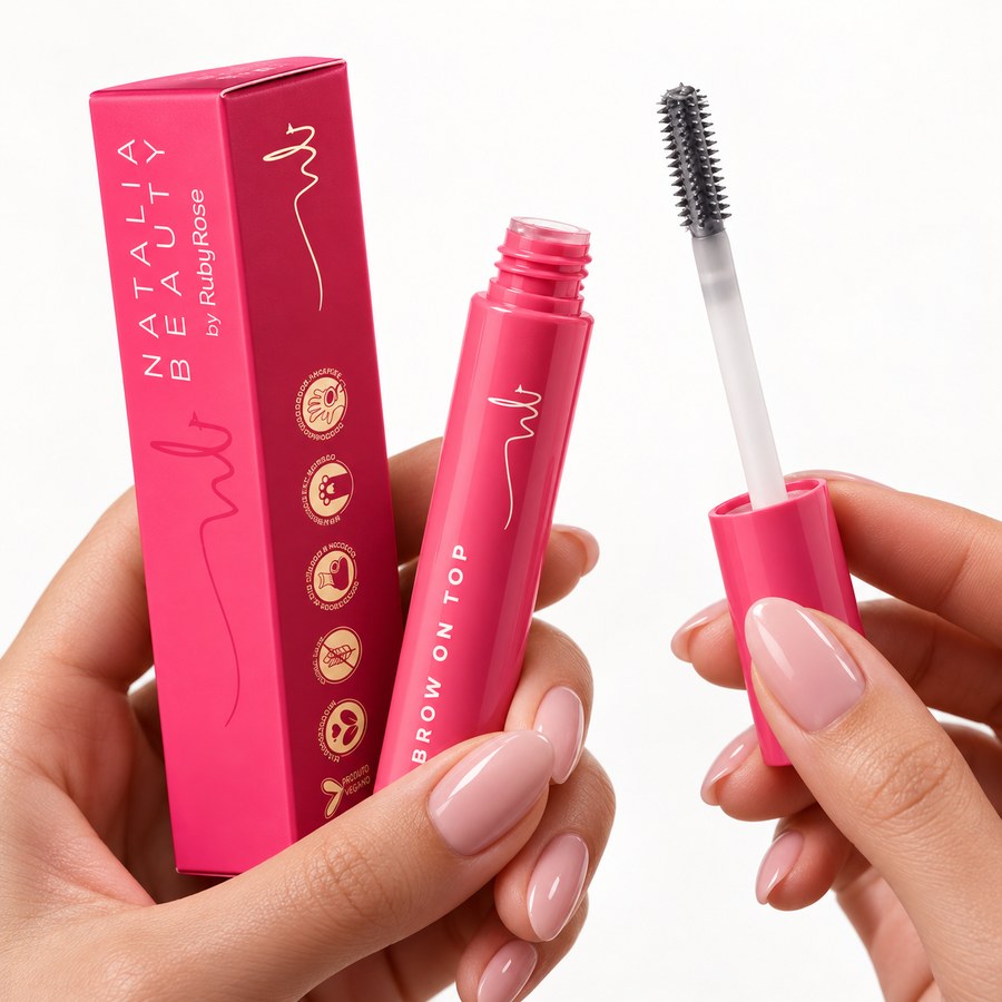 Ruby Rose Brow On Top, cera modeladora de sobrancelha 4ml