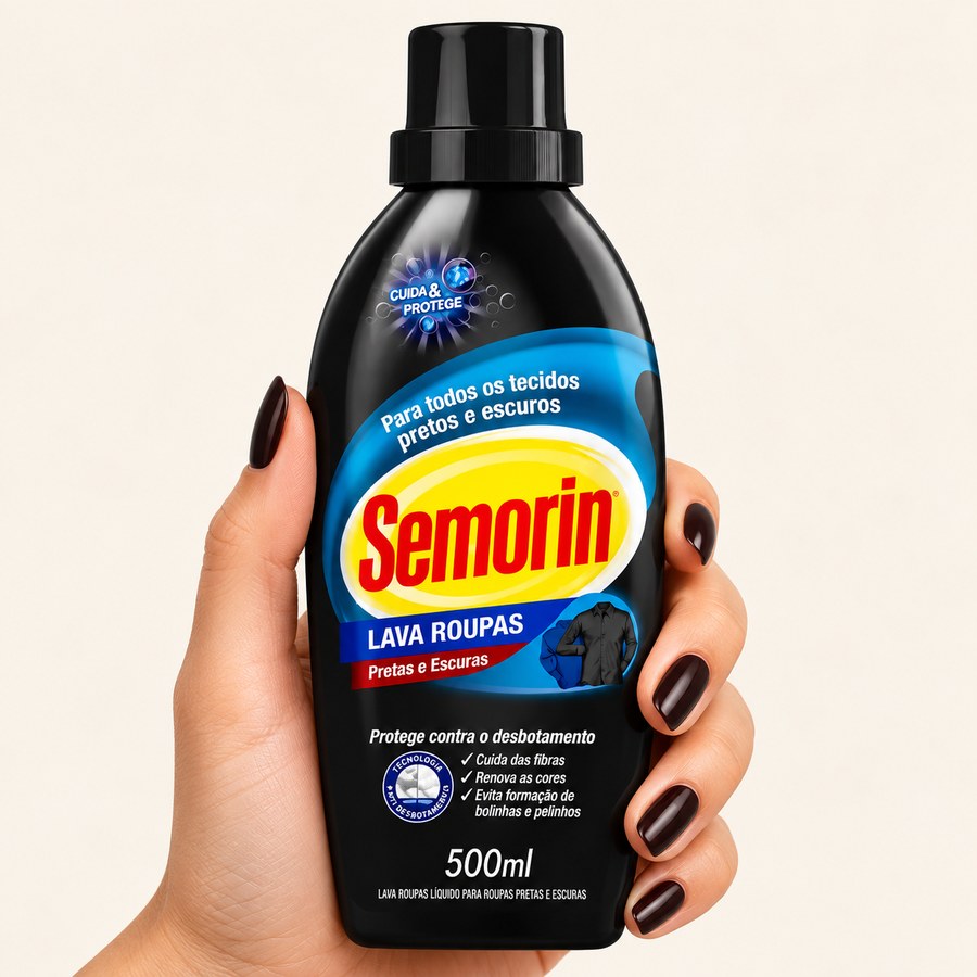 Semorin Lava Roupas Pretas e Escuras 500ml